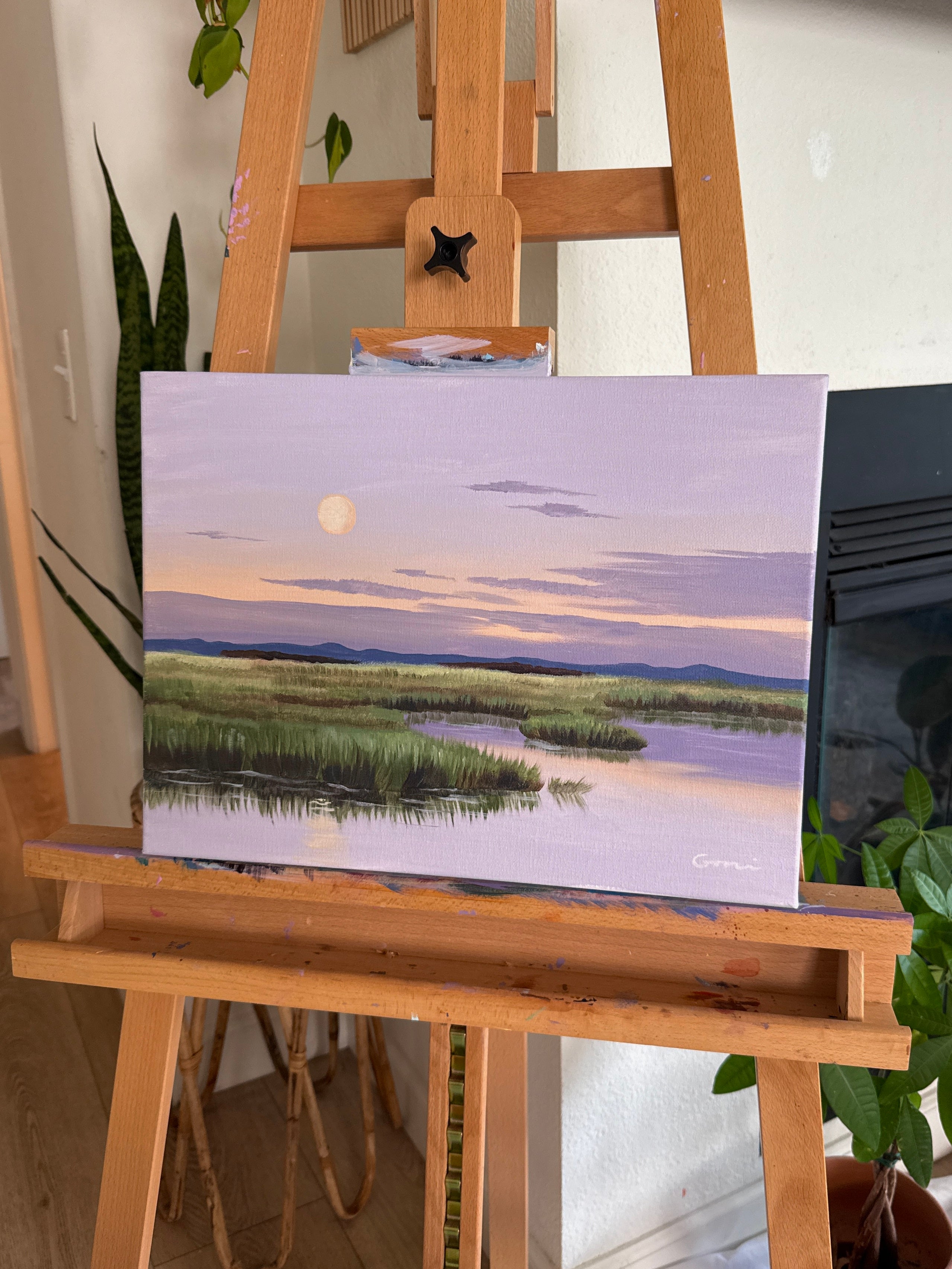 MEADOW SCENE PAINTING CLASS