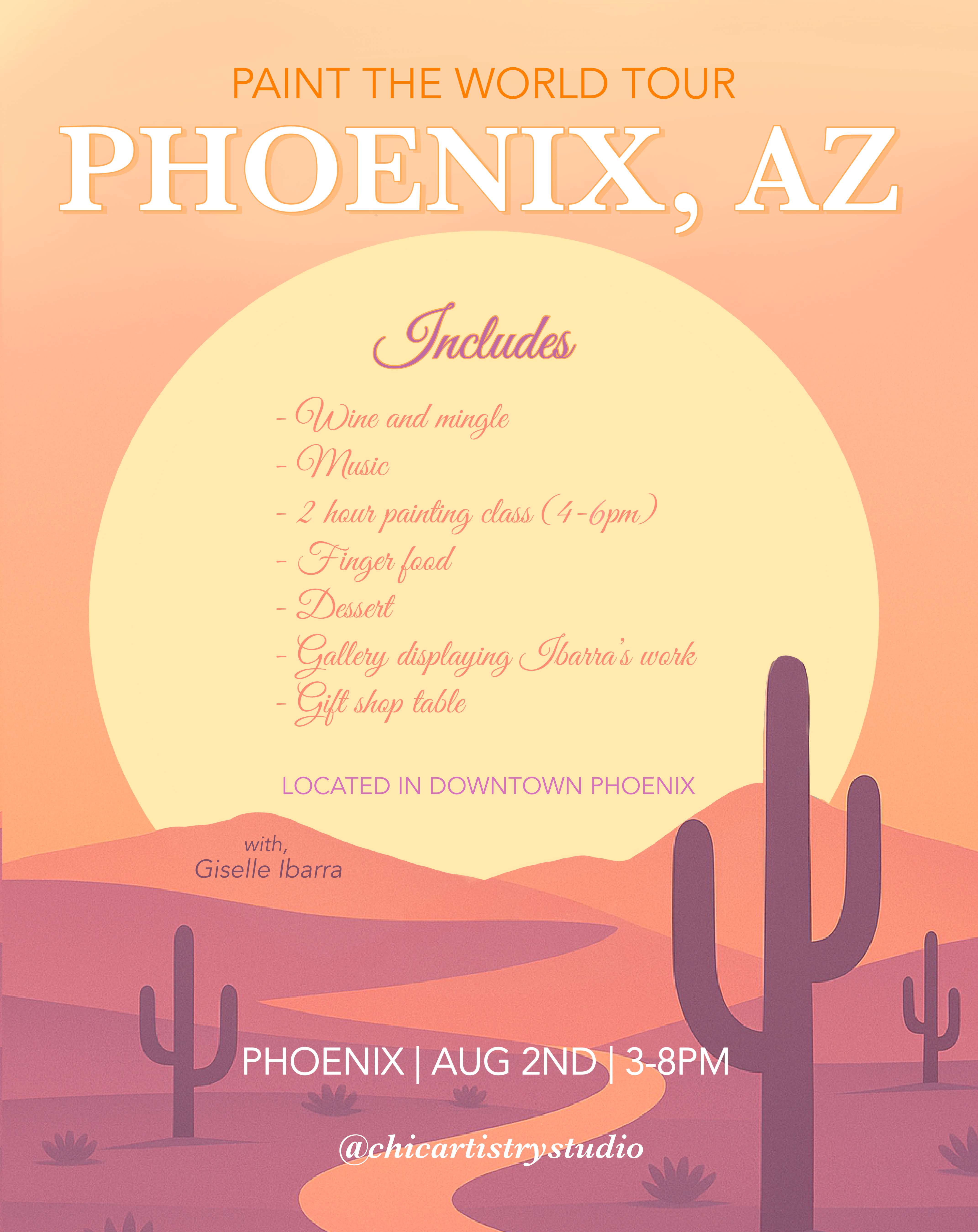 Arizona Paint and Sip (PT. 2)