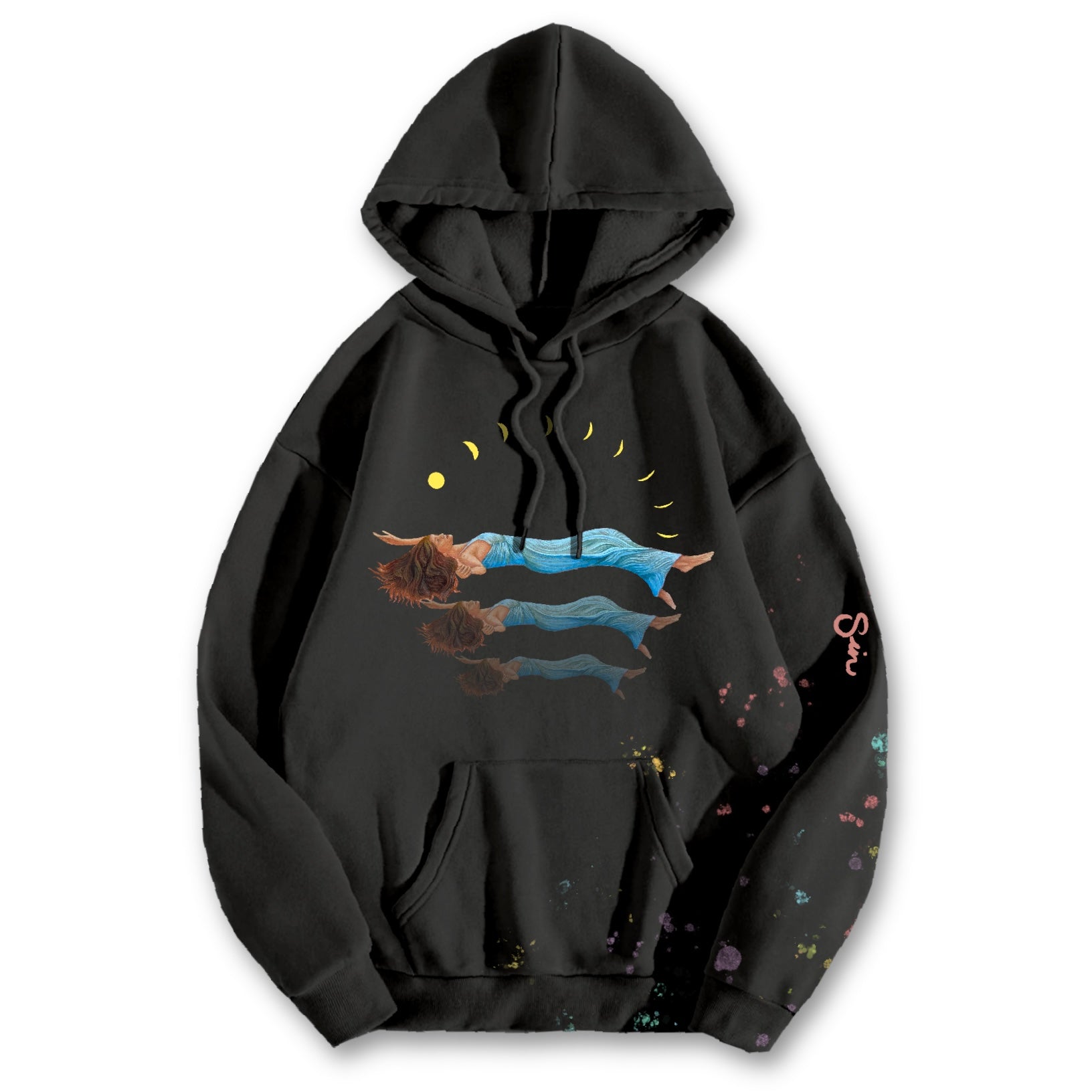 Reflections Hoodie Black