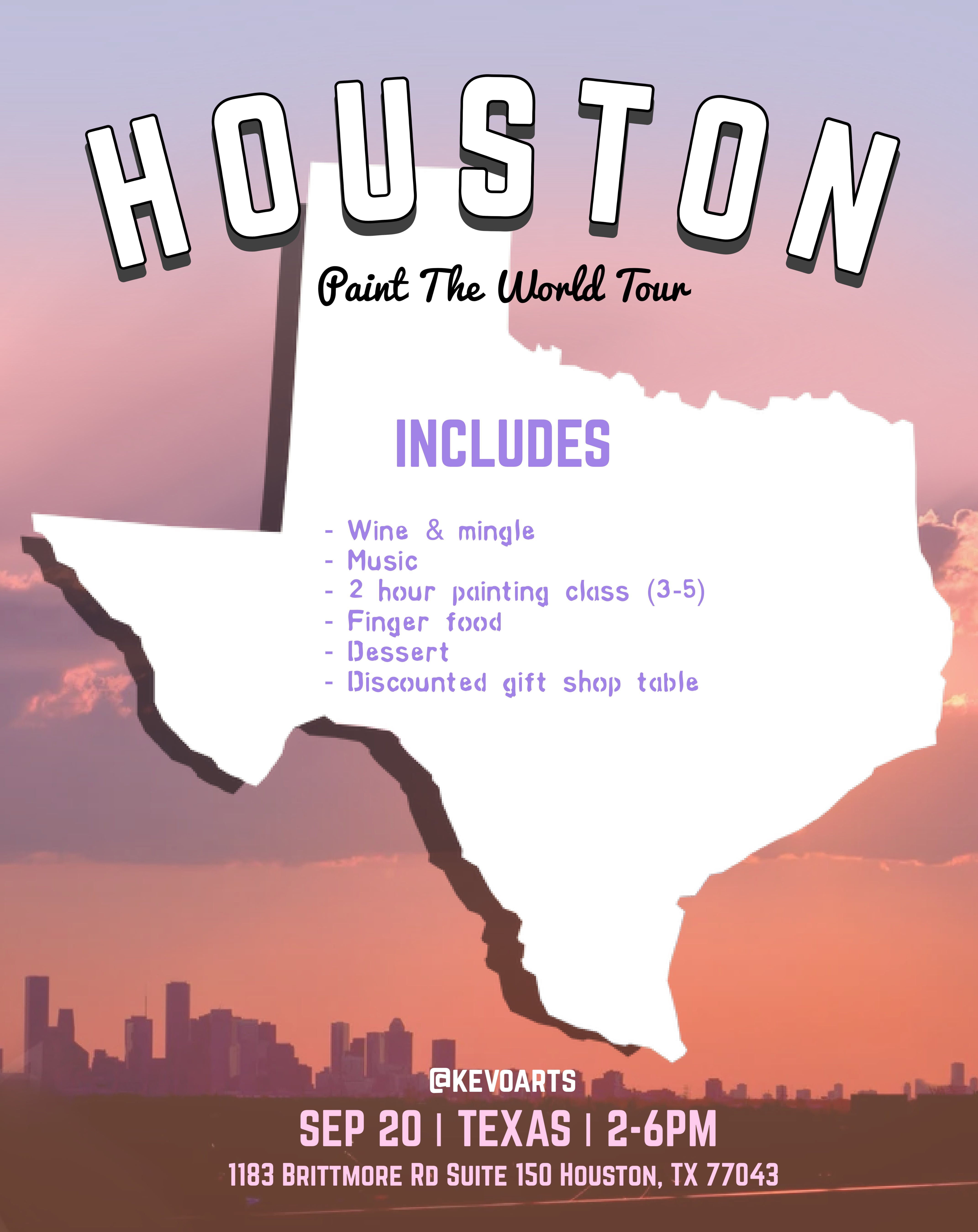 Houston, TX Paint n Sip