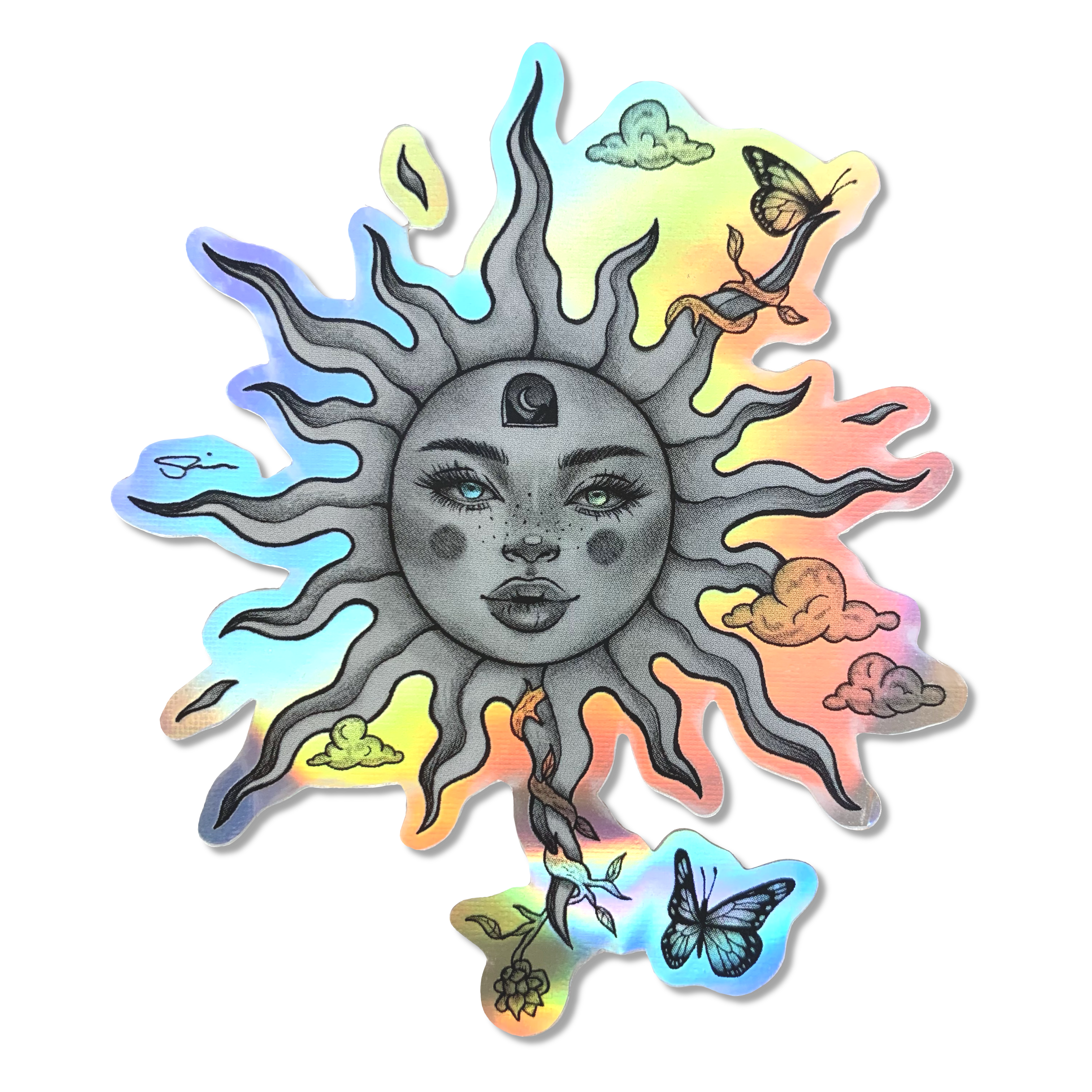 The Sun Sticker