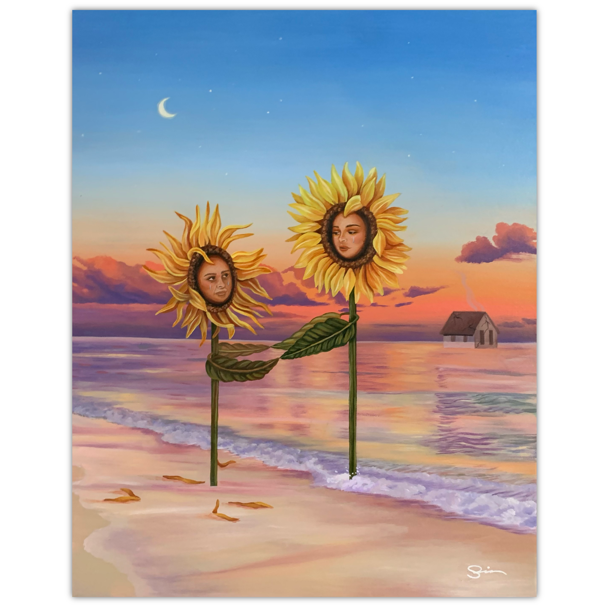 Healing My Mother Canvas Print